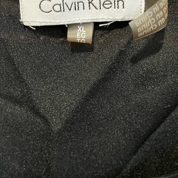 Calvin Klein Ladies Large Multicolor Sleeveless Blouse. - Picture 4 of 9